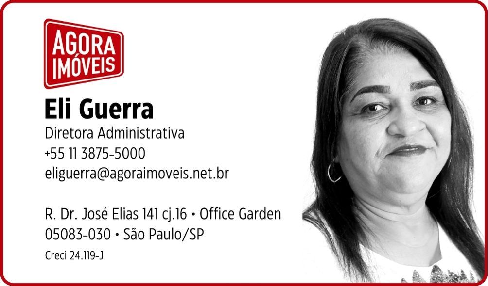Eli Guerra, diretora administrativa da Agora Imóveis, São Paulo/SP